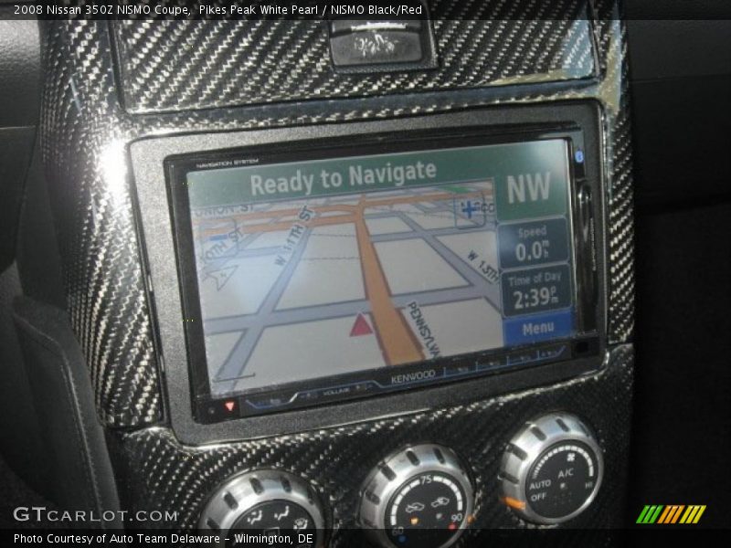 Navigation of 2008 350Z NISMO Coupe