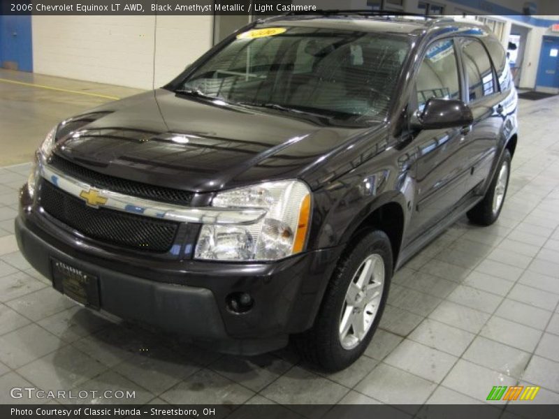 Black Amethyst Metallic / Light Cashmere 2006 Chevrolet Equinox LT AWD