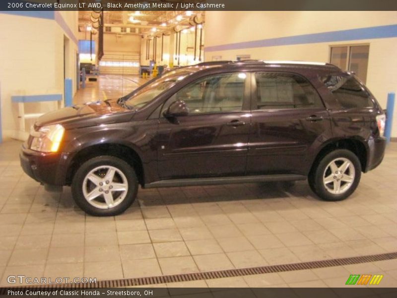 Black Amethyst Metallic / Light Cashmere 2006 Chevrolet Equinox LT AWD