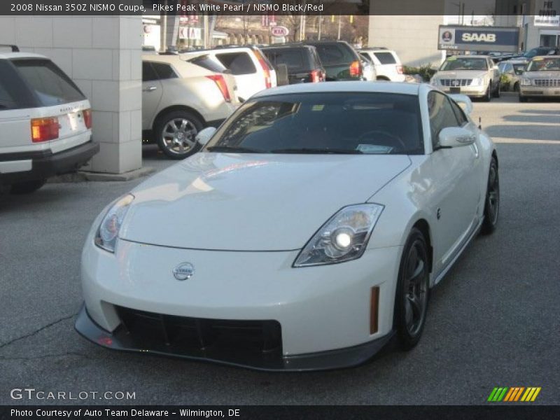 Pikes Peak White Pearl / NISMO Black/Red 2008 Nissan 350Z NISMO Coupe