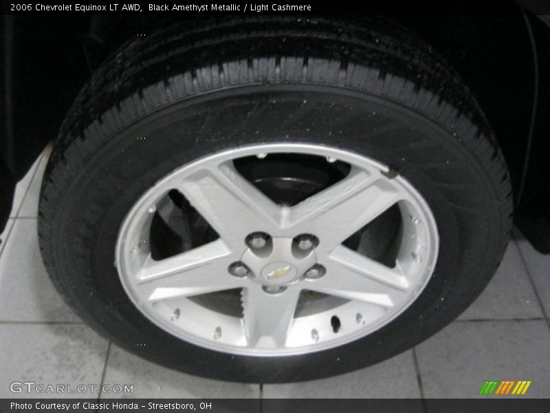 Black Amethyst Metallic / Light Cashmere 2006 Chevrolet Equinox LT AWD