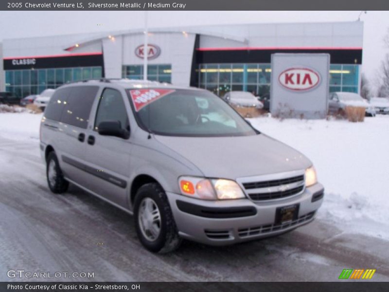 Silverstone Metallic / Medium Gray 2005 Chevrolet Venture LS