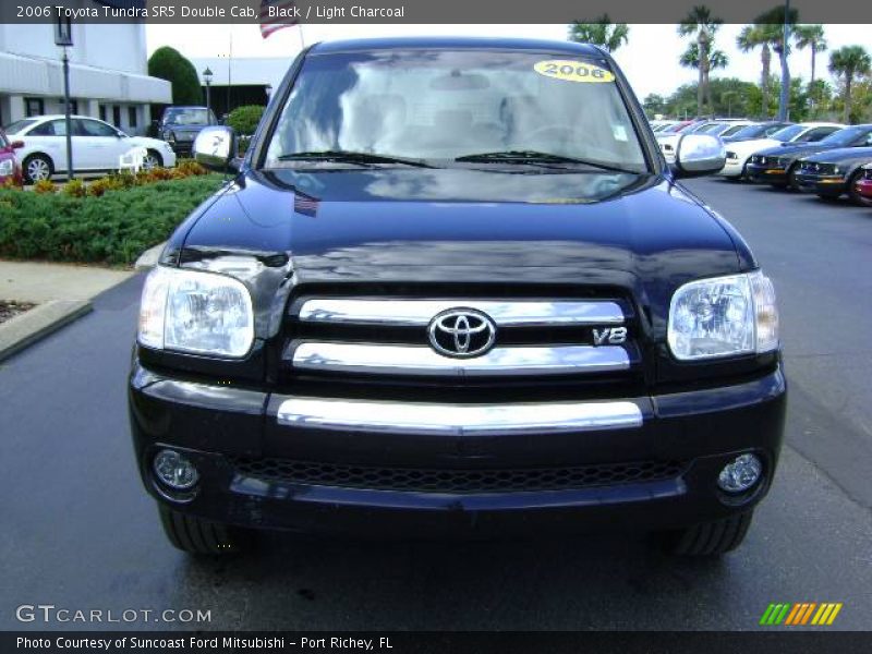 Black / Light Charcoal 2006 Toyota Tundra SR5 Double Cab