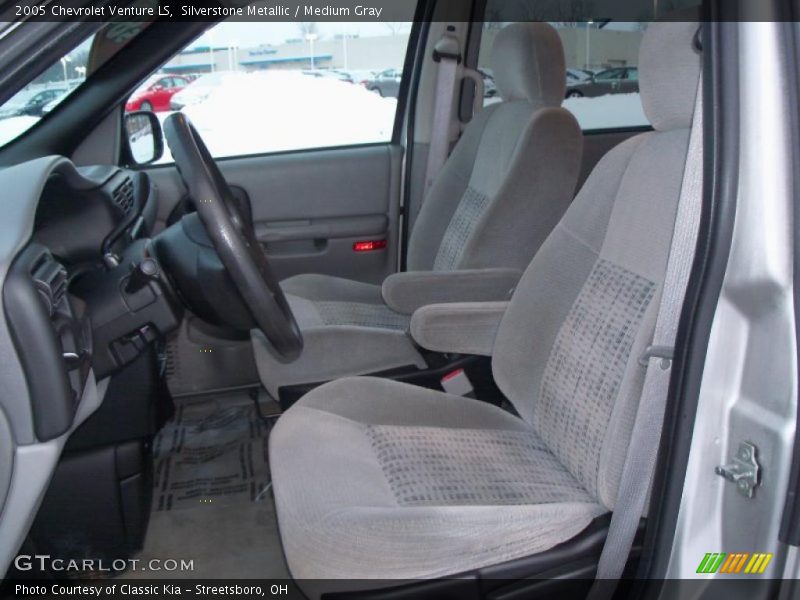 Silverstone Metallic / Medium Gray 2005 Chevrolet Venture LS
