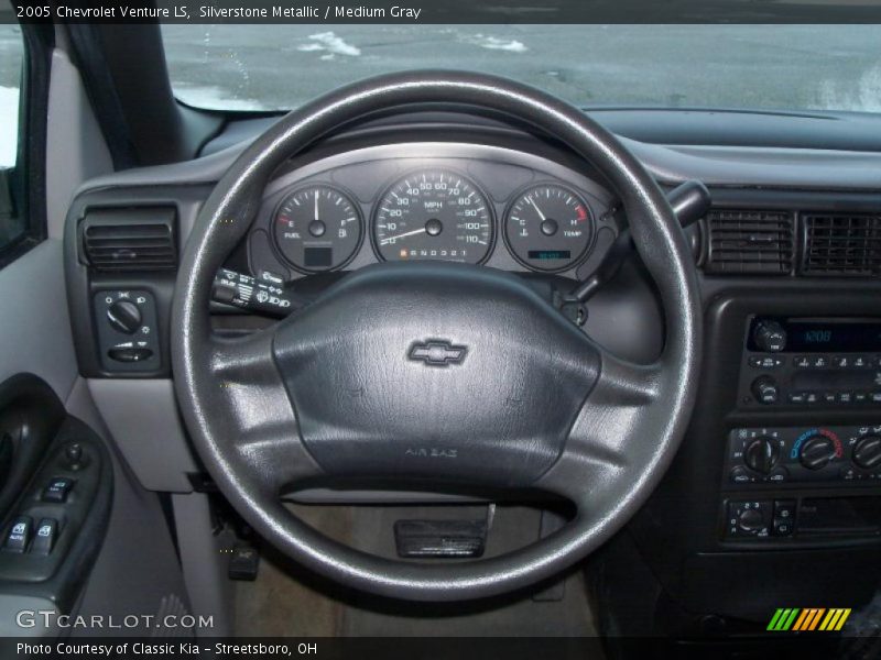 Silverstone Metallic / Medium Gray 2005 Chevrolet Venture LS