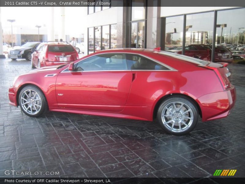  2011 CTS -V Coupe Crystal Red Tintcoat