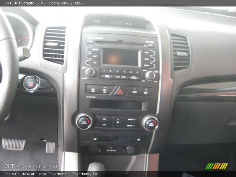Controls of 2011 Sorento EX V6