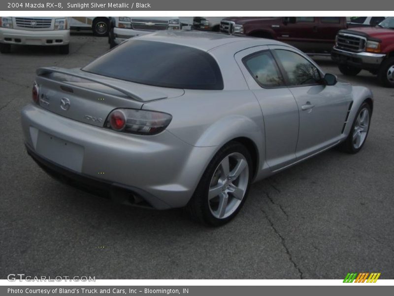 Sunlight Silver Metallic / Black 2004 Mazda RX-8