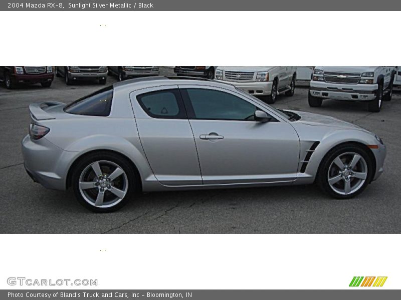 Sunlight Silver Metallic / Black 2004 Mazda RX-8