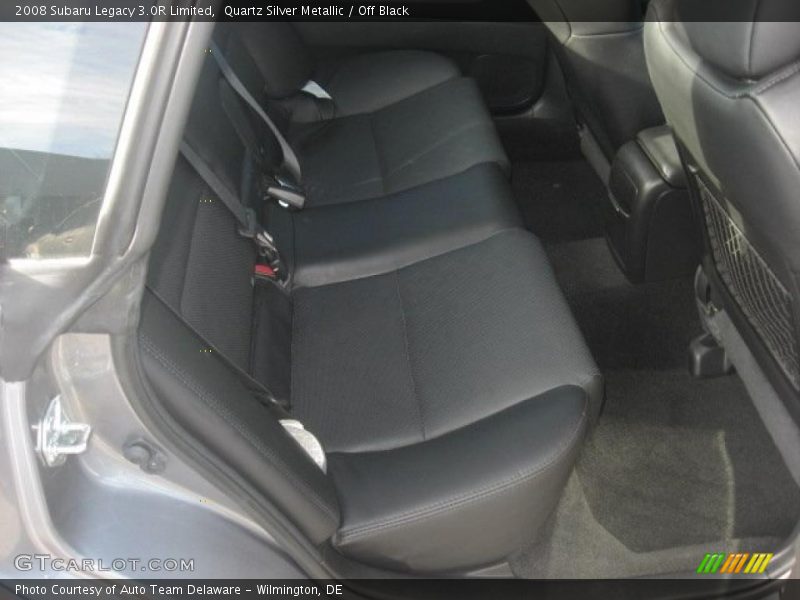 Quartz Silver Metallic / Off Black 2008 Subaru Legacy 3.0R Limited