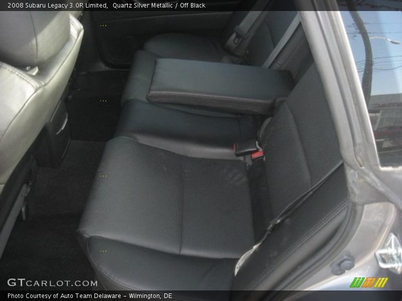 Quartz Silver Metallic / Off Black 2008 Subaru Legacy 3.0R Limited