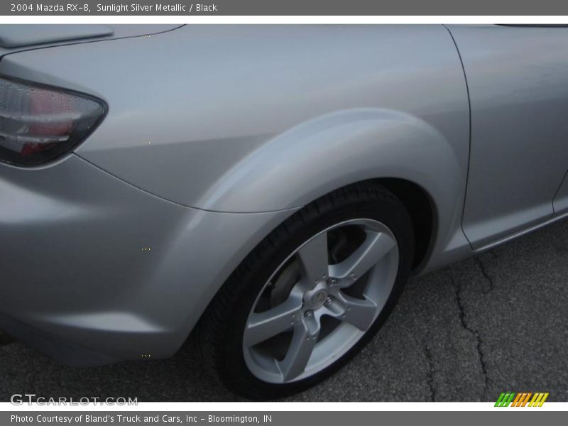 Sunlight Silver Metallic / Black 2004 Mazda RX-8