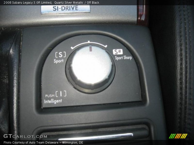 Quartz Silver Metallic / Off Black 2008 Subaru Legacy 3.0R Limited