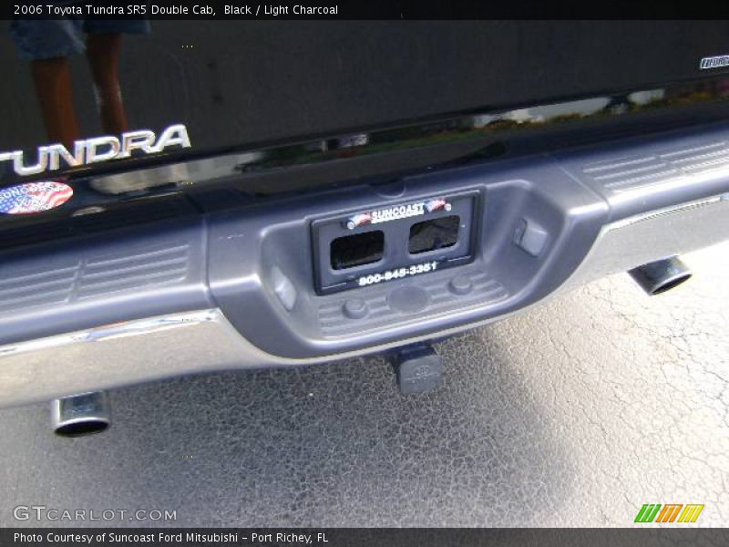 Black / Light Charcoal 2006 Toyota Tundra SR5 Double Cab