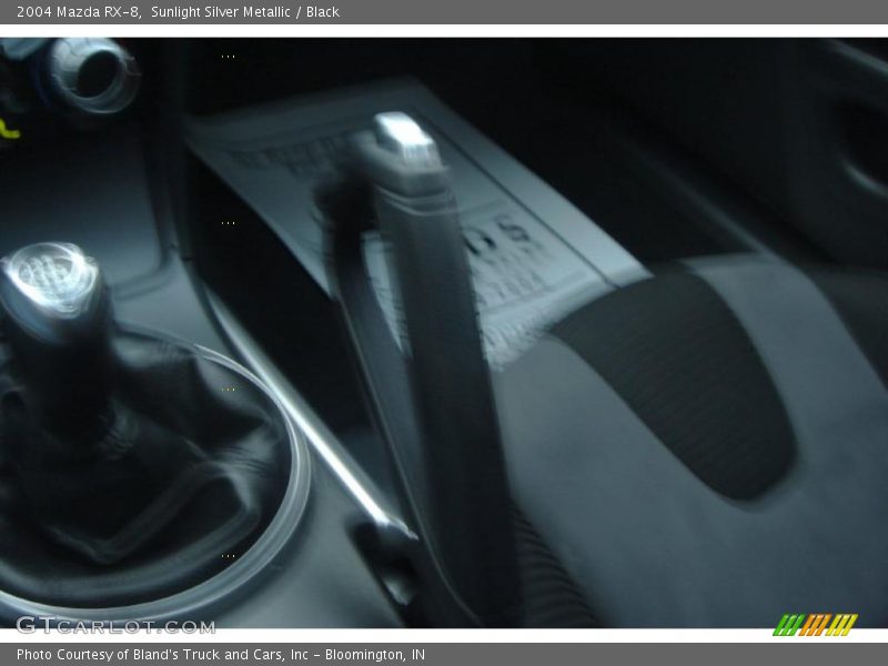 Sunlight Silver Metallic / Black 2004 Mazda RX-8