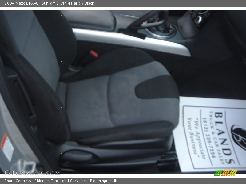 Sunlight Silver Metallic / Black 2004 Mazda RX-8