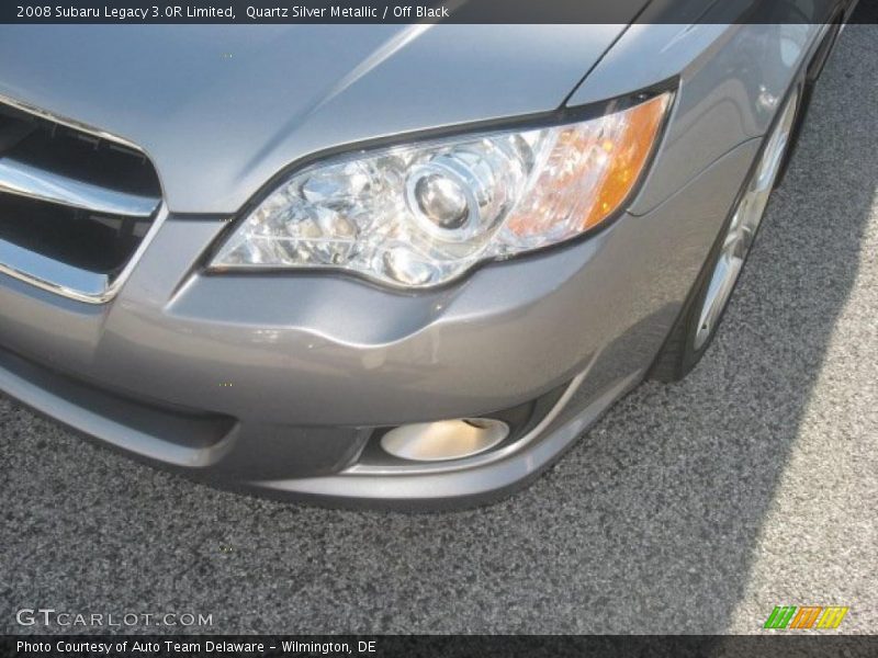 Quartz Silver Metallic / Off Black 2008 Subaru Legacy 3.0R Limited