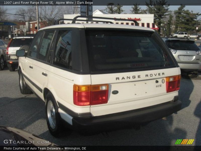  1997 Range Rover SE Alpine White