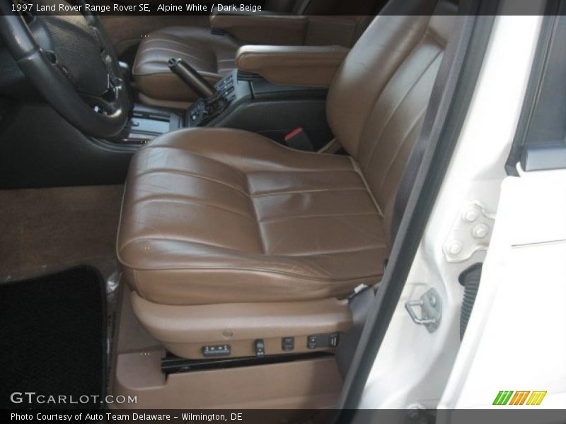  1997 Range Rover SE Dark Beige Interior