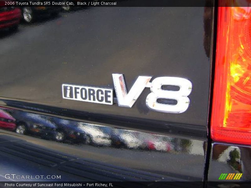 Black / Light Charcoal 2006 Toyota Tundra SR5 Double Cab