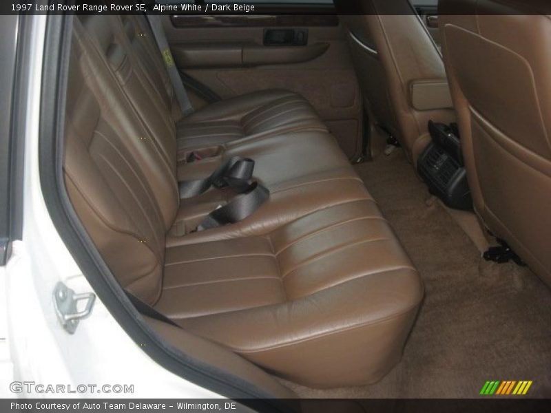  1997 Range Rover SE Dark Beige Interior