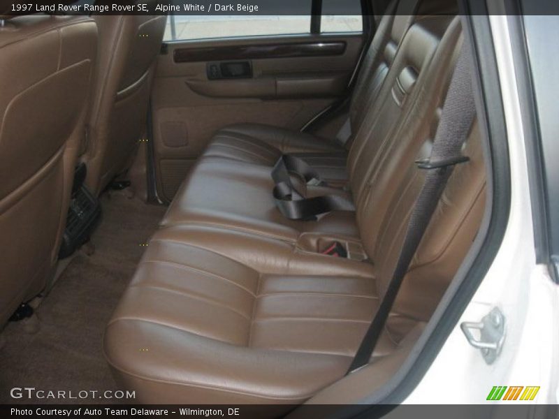  1997 Range Rover SE Dark Beige Interior