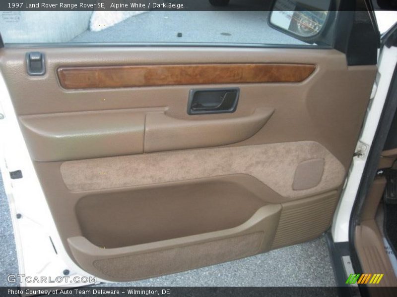 Door Panel of 1997 Range Rover SE