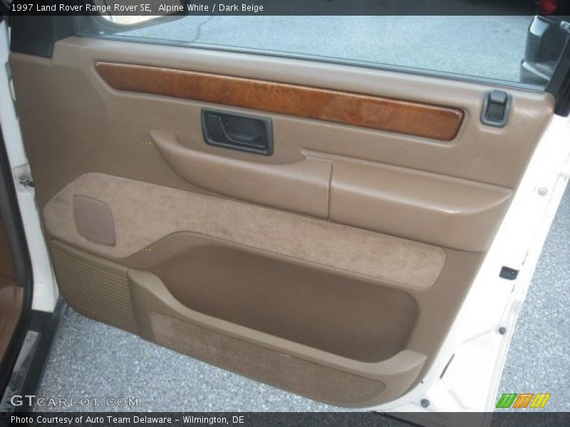 Door Panel of 1997 Range Rover SE