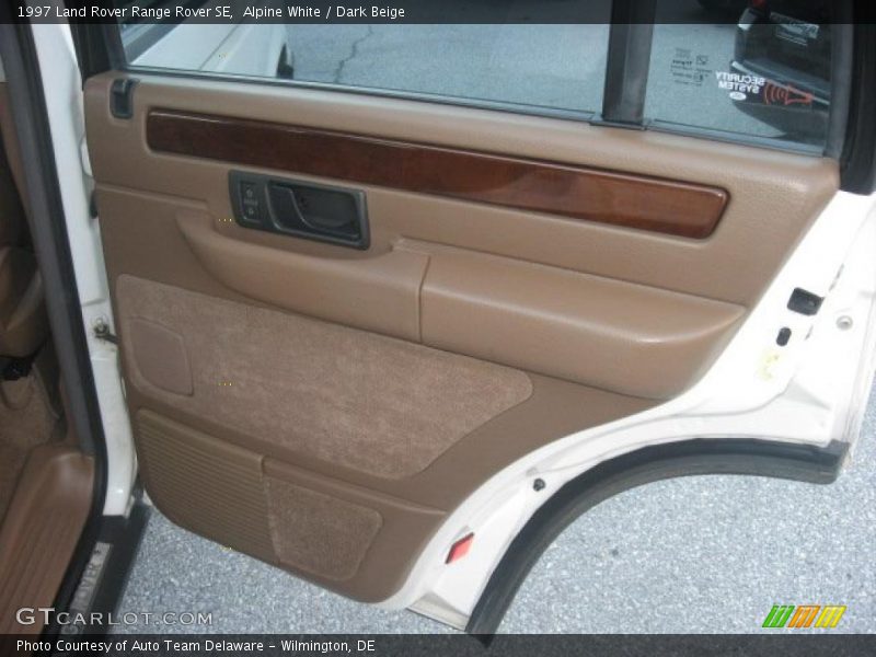 Door Panel of 1997 Range Rover SE