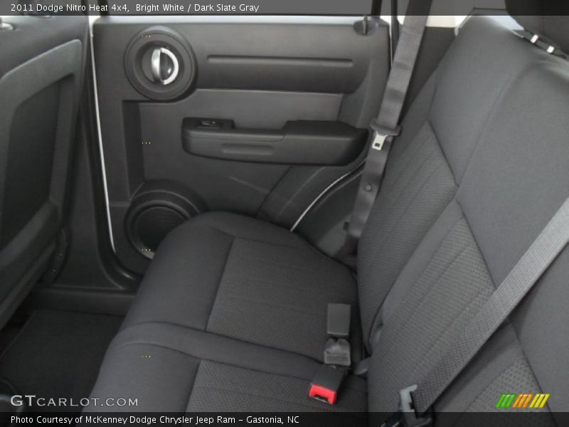 Bright White / Dark Slate Gray 2011 Dodge Nitro Heat 4x4