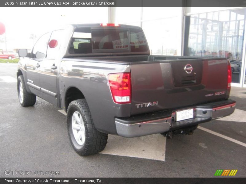Smoke Gray / Charcoal 2009 Nissan Titan SE Crew Cab 4x4