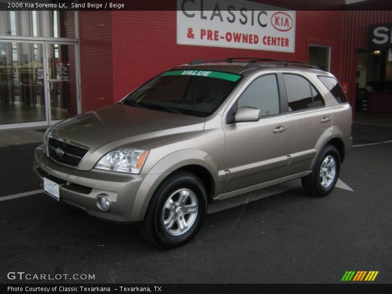 Sand Beige / Beige 2006 Kia Sorento LX