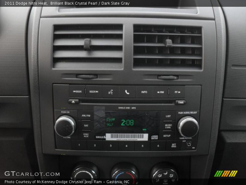Controls of 2011 Nitro Heat