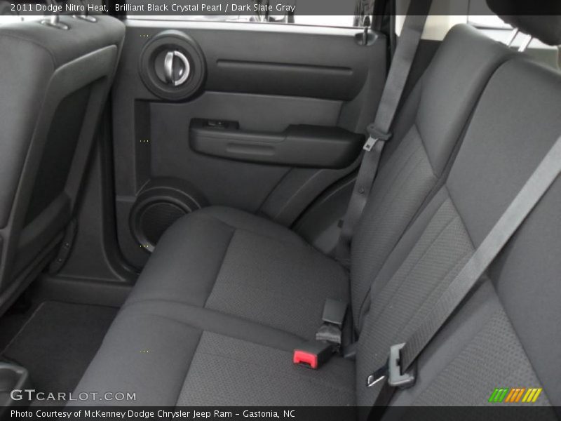 Brilliant Black Crystal Pearl / Dark Slate Gray 2011 Dodge Nitro Heat