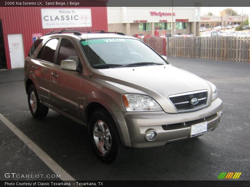 Sand Beige / Beige 2006 Kia Sorento LX
