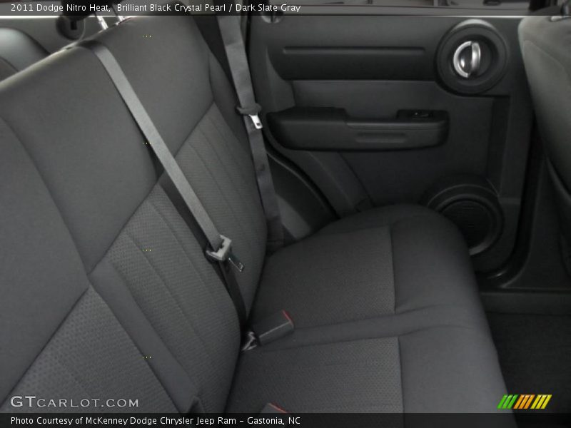 Brilliant Black Crystal Pearl / Dark Slate Gray 2011 Dodge Nitro Heat