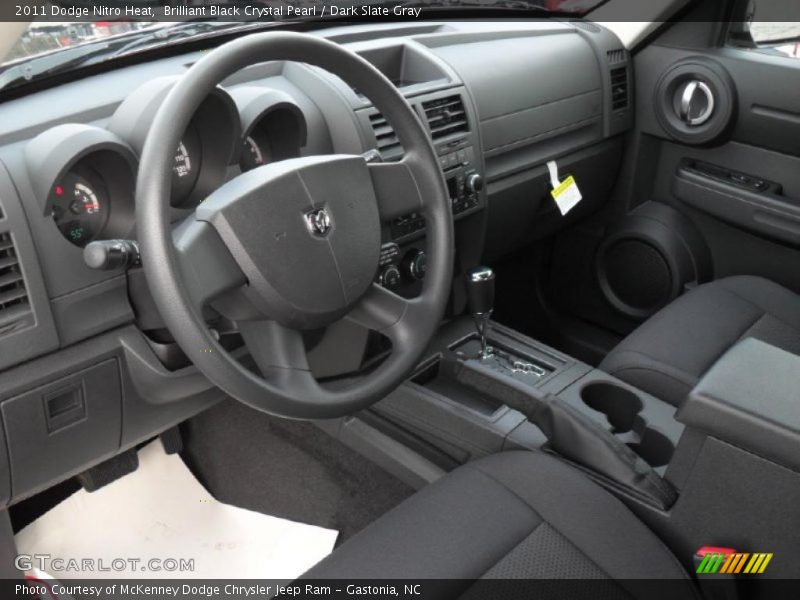 Dark Slate Gray Interior - 2011 Nitro Heat 