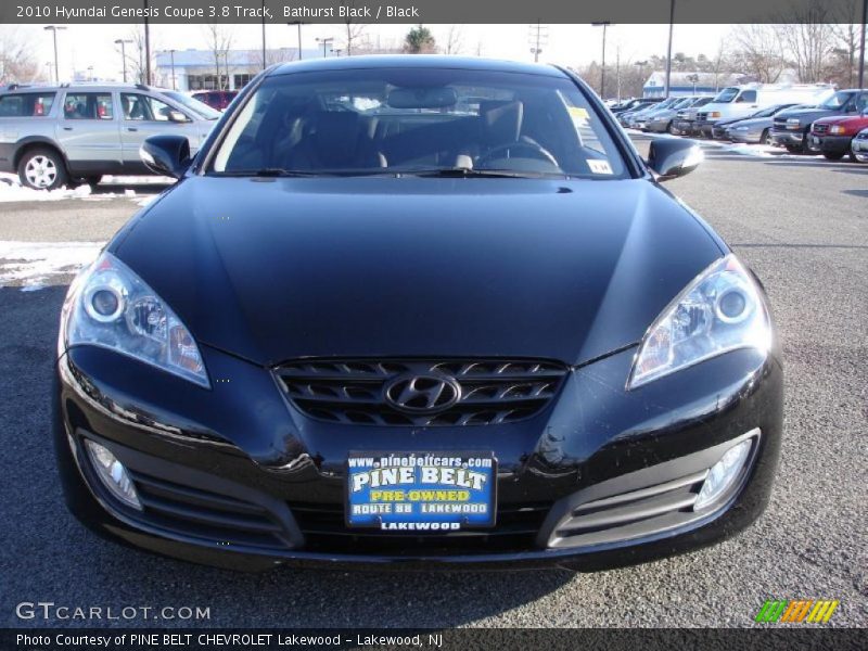 Bathurst Black / Black 2010 Hyundai Genesis Coupe 3.8 Track