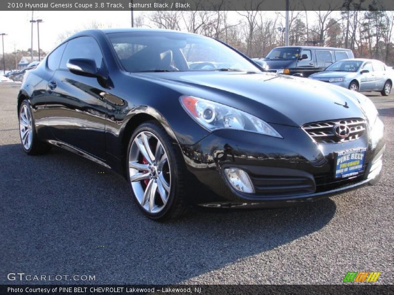 Bathurst Black / Black 2010 Hyundai Genesis Coupe 3.8 Track