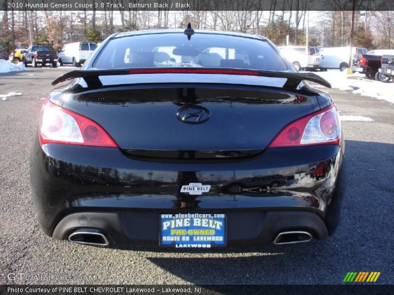 Bathurst Black / Black 2010 Hyundai Genesis Coupe 3.8 Track