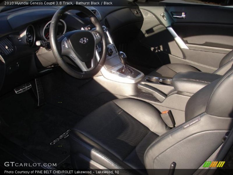 Bathurst Black / Black 2010 Hyundai Genesis Coupe 3.8 Track