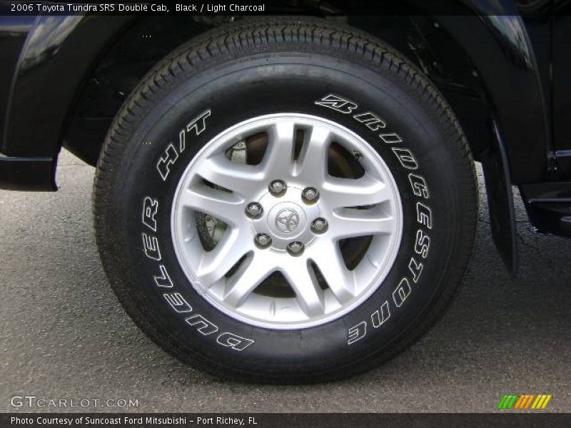 Black / Light Charcoal 2006 Toyota Tundra SR5 Double Cab