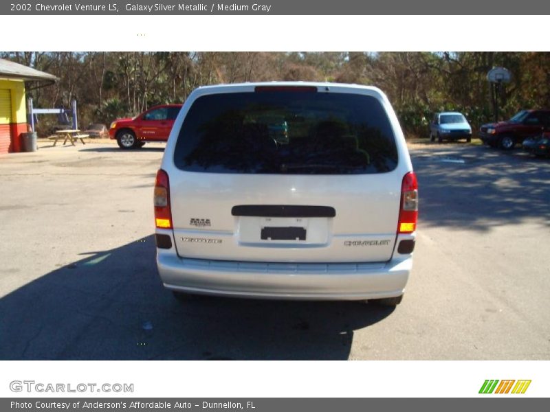 Galaxy Silver Metallic / Medium Gray 2002 Chevrolet Venture LS