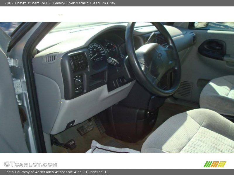 Galaxy Silver Metallic / Medium Gray 2002 Chevrolet Venture LS