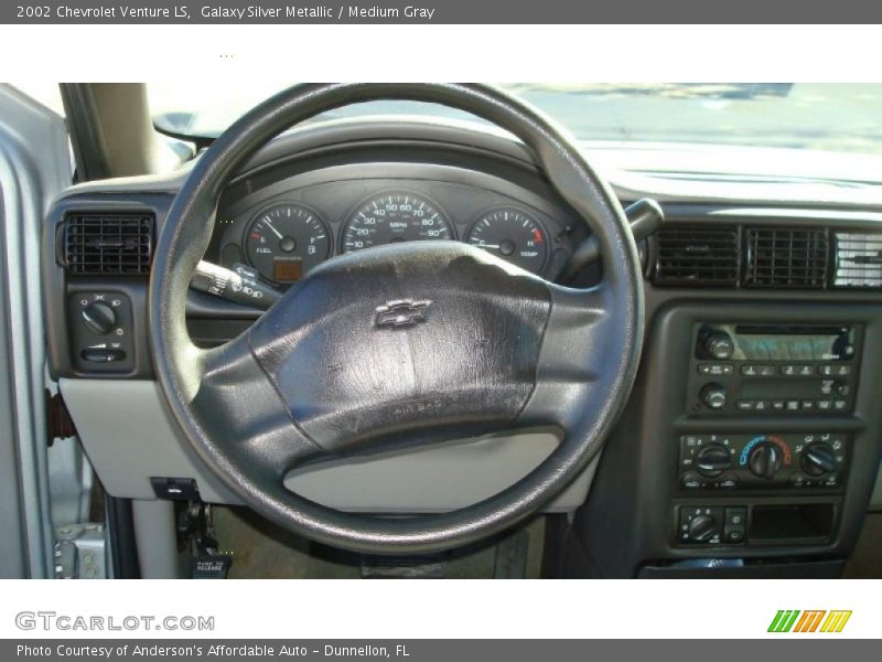 Galaxy Silver Metallic / Medium Gray 2002 Chevrolet Venture LS