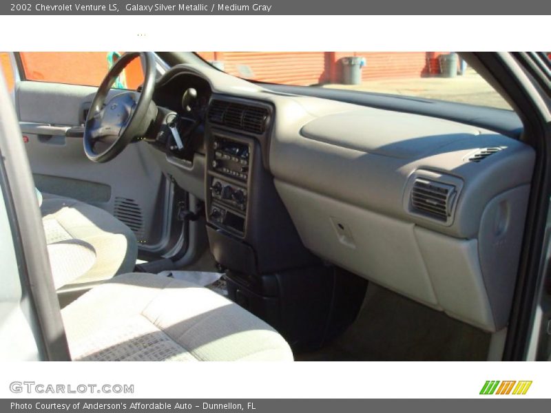 Galaxy Silver Metallic / Medium Gray 2002 Chevrolet Venture LS