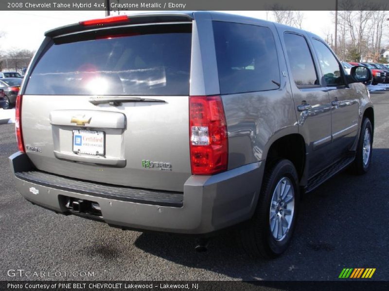 Graystone Metallic / Ebony 2008 Chevrolet Tahoe Hybrid 4x4