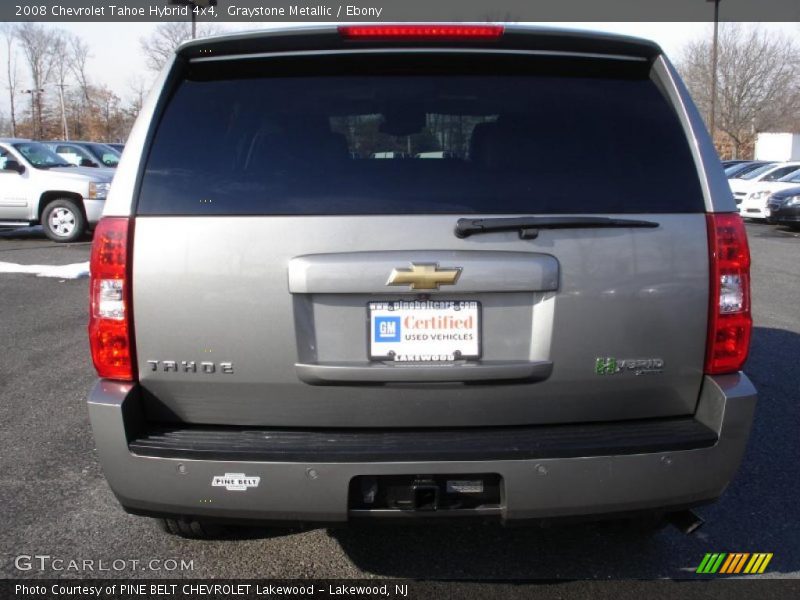 Graystone Metallic / Ebony 2008 Chevrolet Tahoe Hybrid 4x4