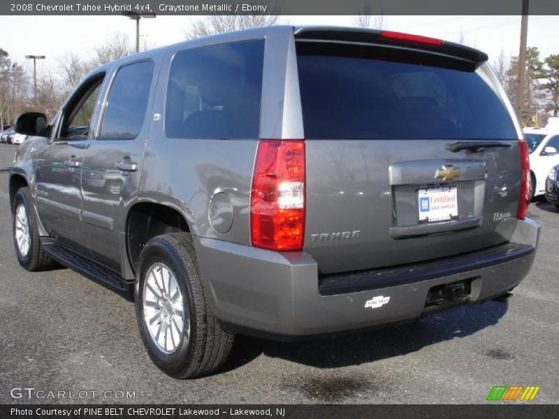 Graystone Metallic / Ebony 2008 Chevrolet Tahoe Hybrid 4x4