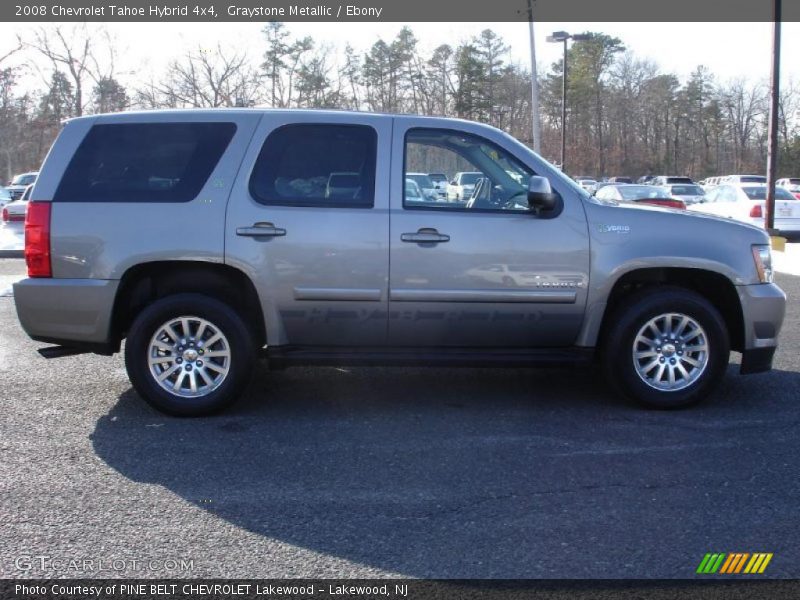 Graystone Metallic / Ebony 2008 Chevrolet Tahoe Hybrid 4x4